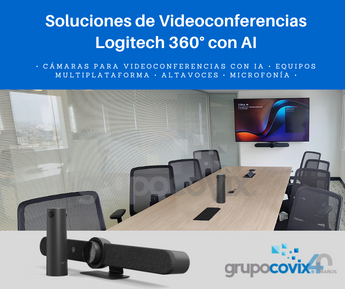 Soluciones de Videoconferencia Multicámara 360° con AI